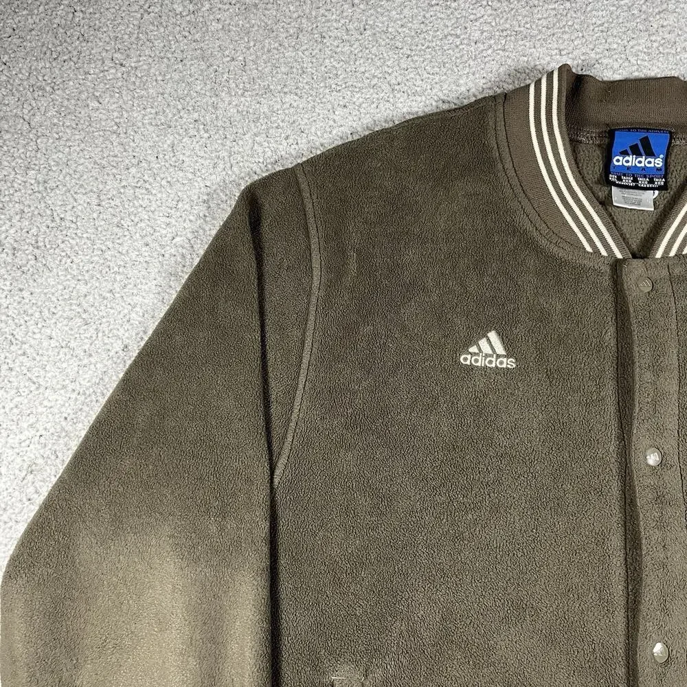 Tampa Bay Buccaneers Jacket Mens 2XL Adidas NFL Football Team VTG Bomber Snap - Picture 10 of 16